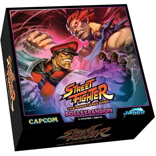 Street Fighter Miniatures Game: Boss Expansion (Clearance)