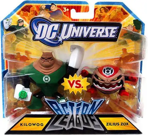 DC Universe Action League Kilowog vs. Zilius Zox 3-Inch mini Figures