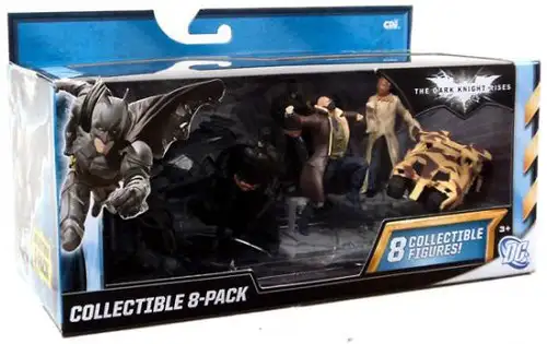 Batman The Dark Knight Rises Collectible 3-Inch Figure 8-Pack
