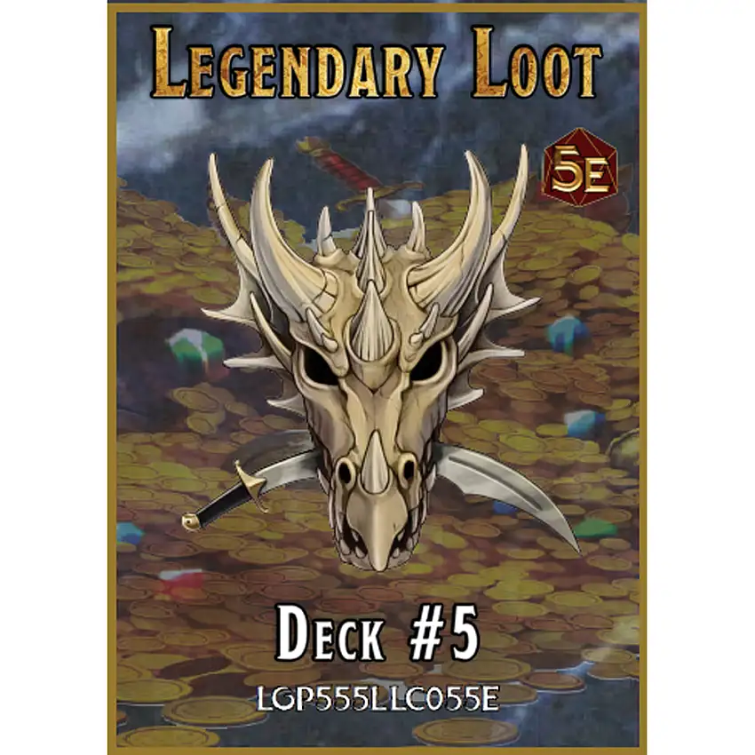 Legendary Games: Loot Cards Deck (D&D 5E Compatible) (Last Chance)