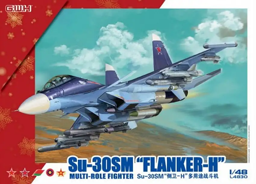 Su-30SM Flanker H Multi-Role Fighter 1/48 Great Wall Hobby