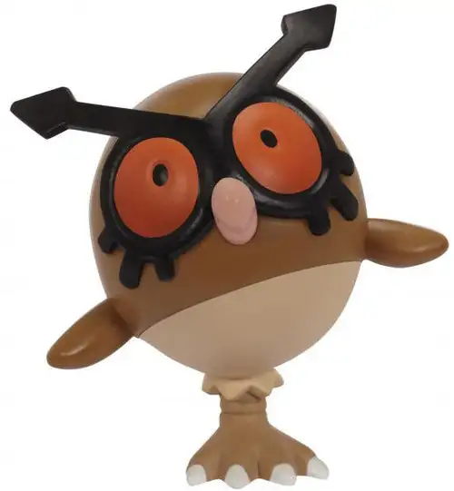 Pokemon Diamond & Pearl HootHoot Figure [Loose]