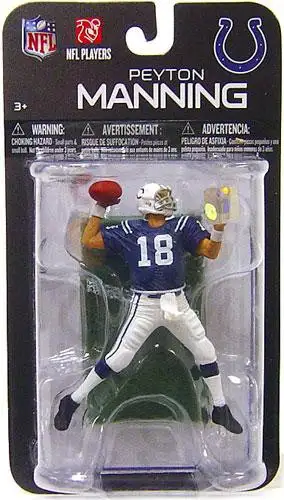 McFarlane Toys NFL Indianapolis Colts Sports Picks Football Series 7 Mini Peyton Manning 3-Inch Mini Figure