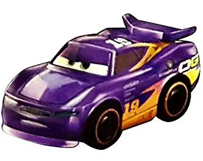 Disney Cars Die Cast Mini Racers Danny Swervez Car [Metallic Version Loose]