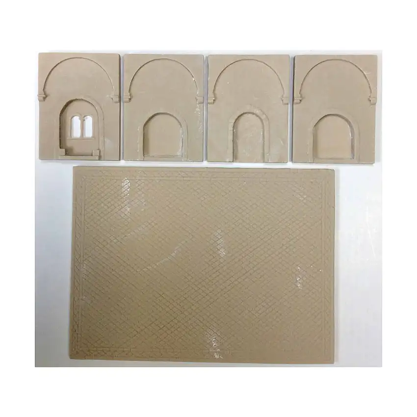 Resin Walls for Scriptorium of a Monastery