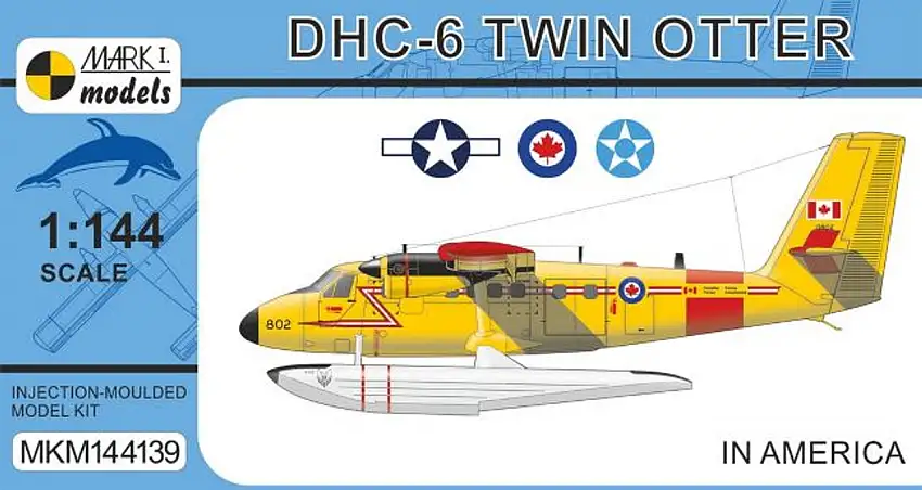 DHC-6 Twin Otter in America Aircraft 1/144 Mark I Models