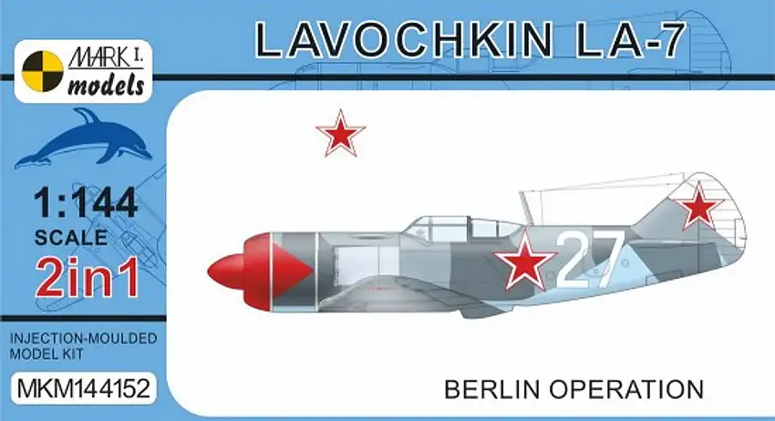 Lavochkin La-7 Berlin Operation Aircraft (2 in 1) 1/144 Mark I Models