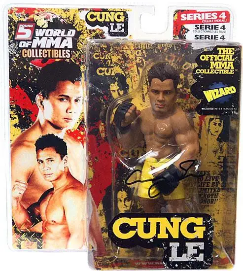 UFC World of MMA Champions Series 4 Cung Le Exclusive Action Figure [Autographed]