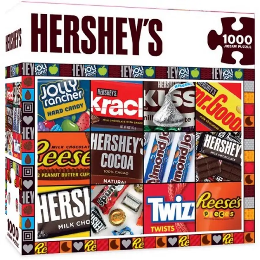 Hershey: Hersheys Moments Candy Collage Puzzle (1000pc) Masterpieces Puzzles