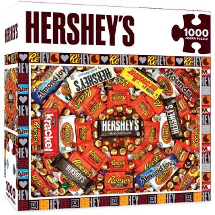 Hershey: Hershey's Swirl Candy Collage Puzzle (1000pc) Masterpieces Puzzles