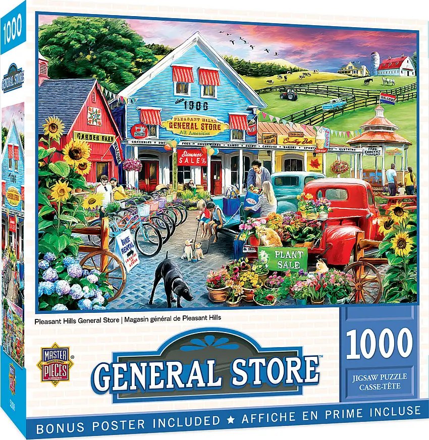 General Store: Pleasant Hills Storefront Puzzle (1000pc) Masterpieces Puzzles