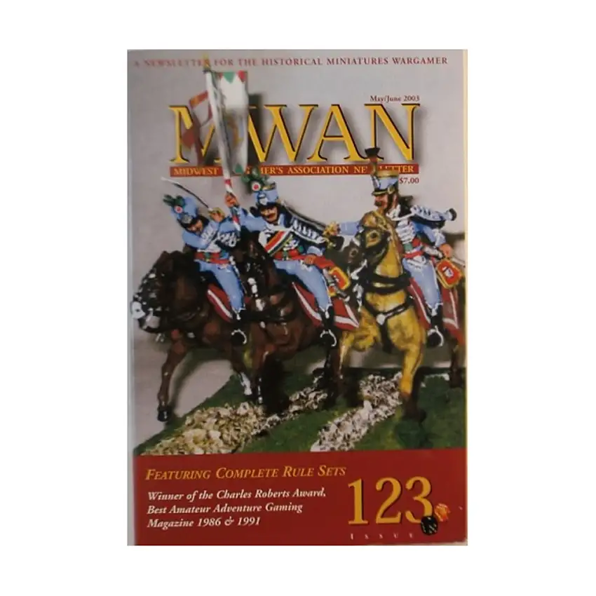 #123 "Gladiator Rules, Trojan War Rules, The Last Crusade Skirmish Rules"