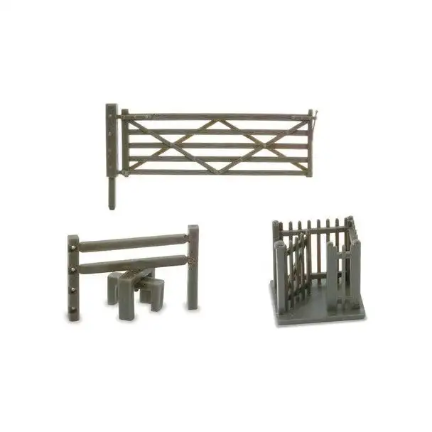 `N 3 FIELD GATES, (3)