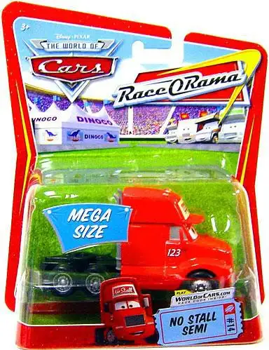 Disney / Pixar Cars The World of Cars Race-O-Rama No Stall Semi Diecast Car #14