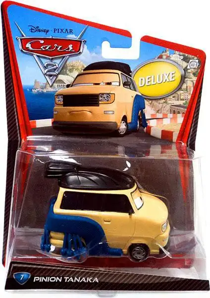 Disney / Pixar Cars Cars 2 Deluxe Oversized Pinion Tanaka Diecast Car #7