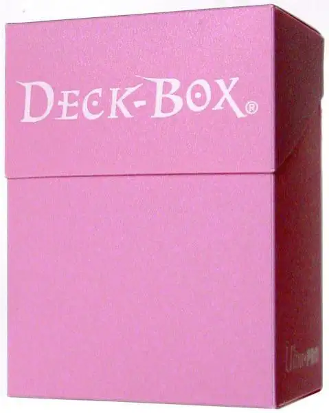 Ultra Pro Card Supplies Pink Deck Box