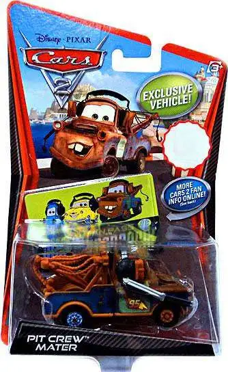 Disney / Pixar Cars Cars 2 Main Series Pit Crew Mater Exclusive Diecast Car