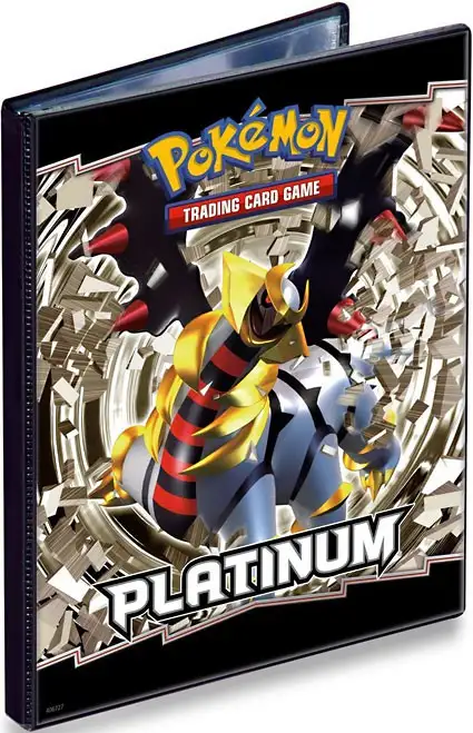 Ultra Pro Pokemon Trading Card Game Platinum 4-Pocket Binder