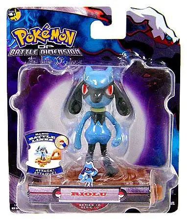 Pokemon Diamond & Pearl Battle Dimension Series 10 Riolu Action Figure