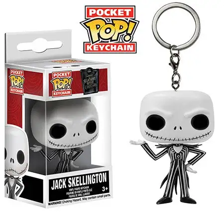 Funko Nightmare Before Christmas Pocket POP! Jack Skellington Keychain