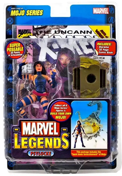 Marvel Legends Series 14 Mojo Psylocke Action Figure