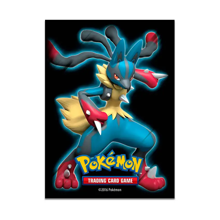 Standard CCG Size - Mega Lucario (10 Packs of 65)