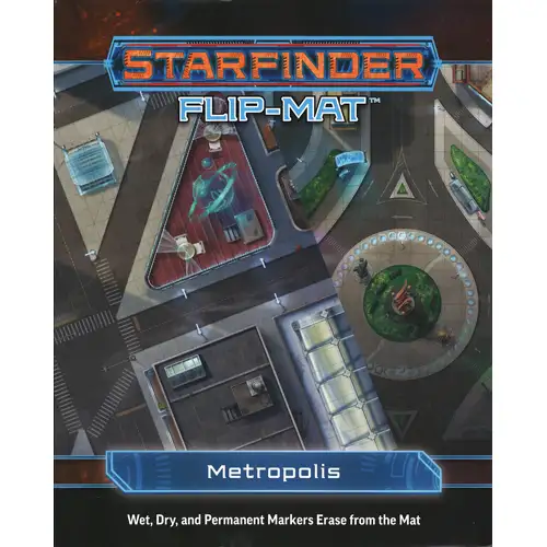 Starfinder RPG: Flip-Mat - Metropolis