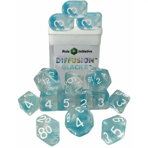 R4I Dice w/ Arch'd4: Diffusion - Glacier (15) (Last Chance)