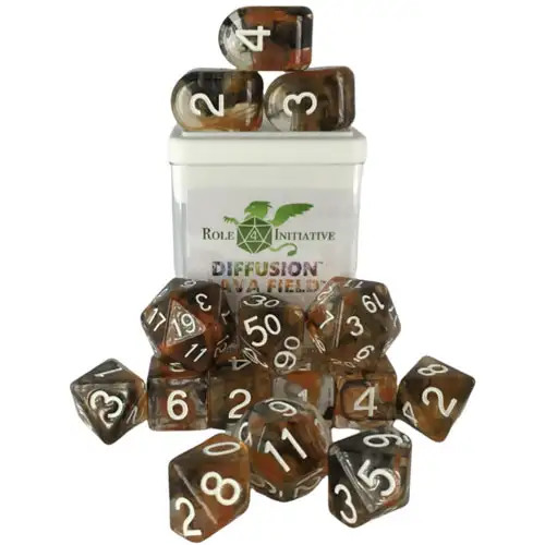 R4I Dice w/ Arch'd4: Diffusion - Lava Field (15) (Clearance)