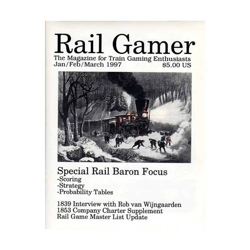 #1 "Rail Baron Focus, Rail Game Master List Update"