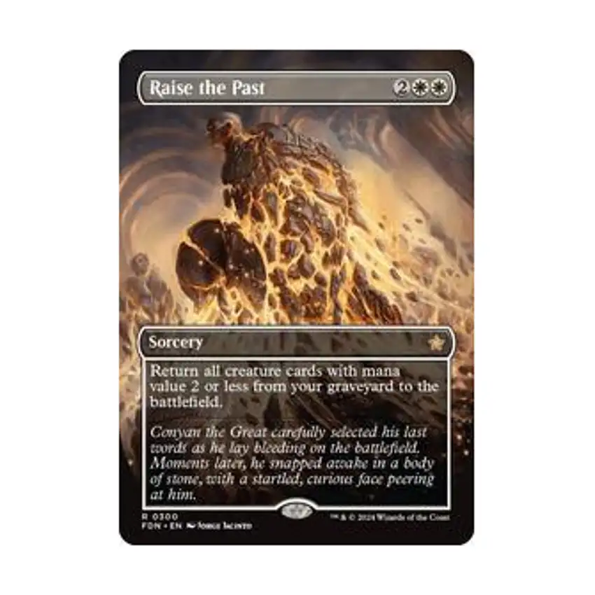 Raise the Past (Borderless) (R) (Foil)