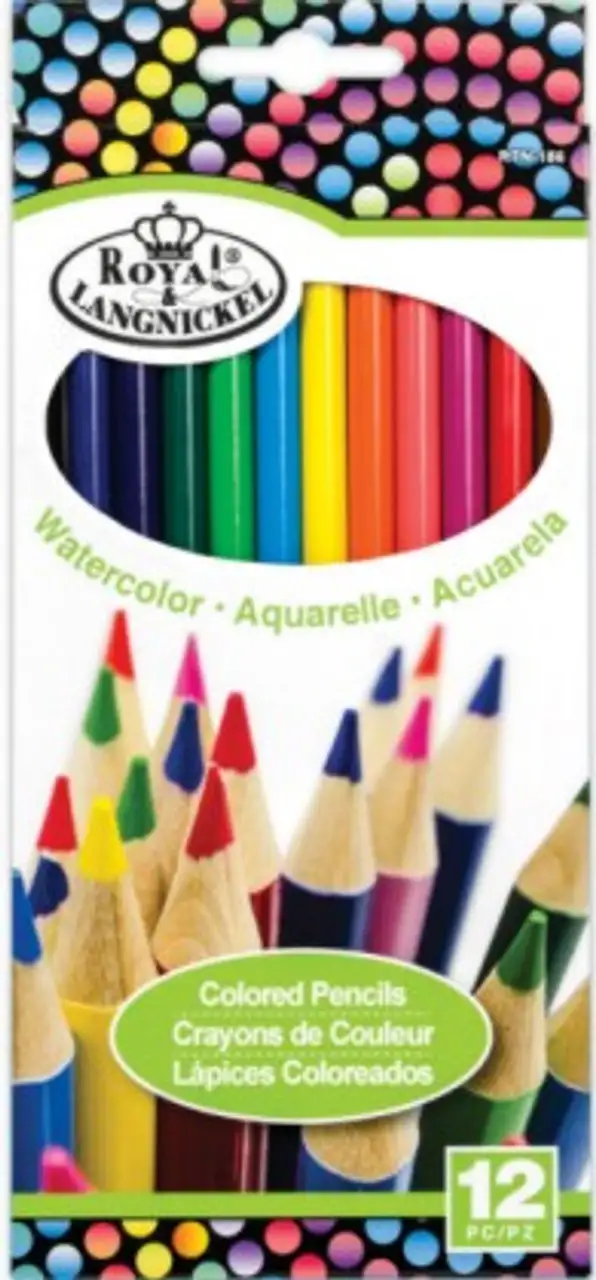 Cool Art 12pc Watercolor Pencil Set Royal & Langnickel