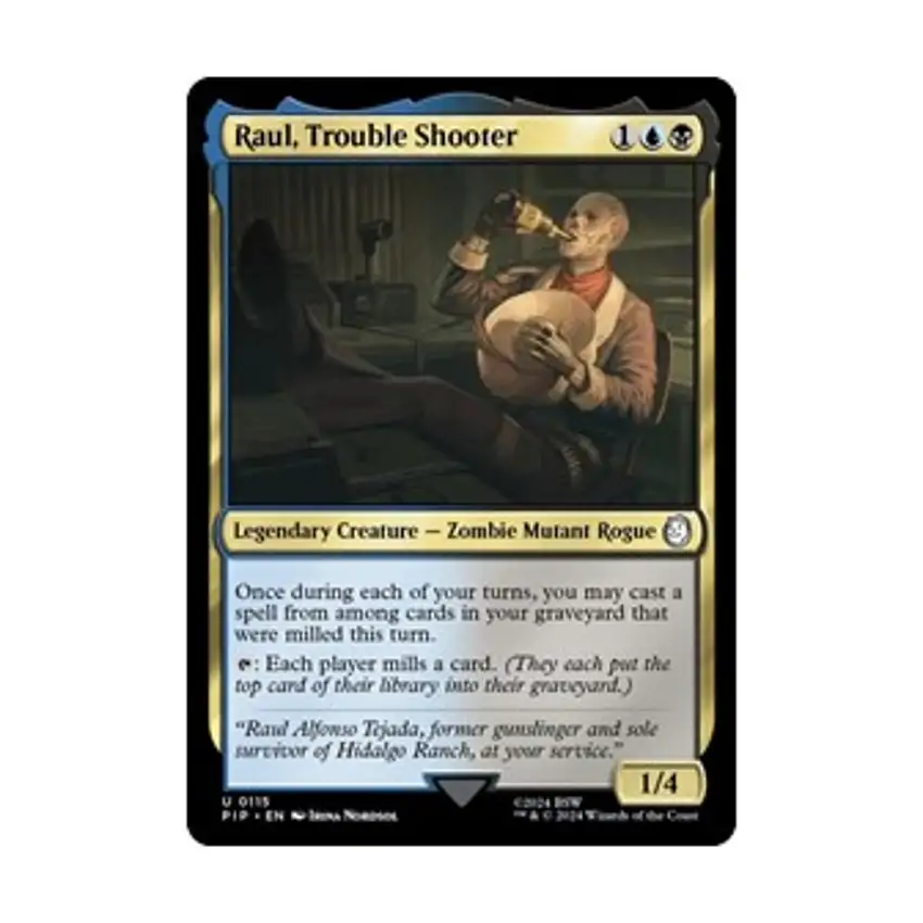 Raul, Trouble Shooter (U) (Foil)