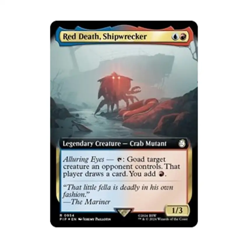 Red Death, Shipwrecker (Extended Art) (Surge Foil) (R) (Foil)