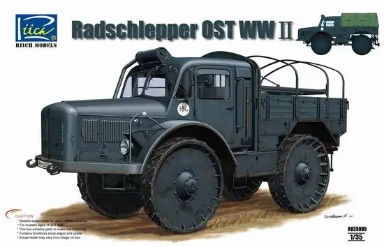 Riich Models 35005 1/35 WWII Radschlepper OST Skoda RSO Vehicle