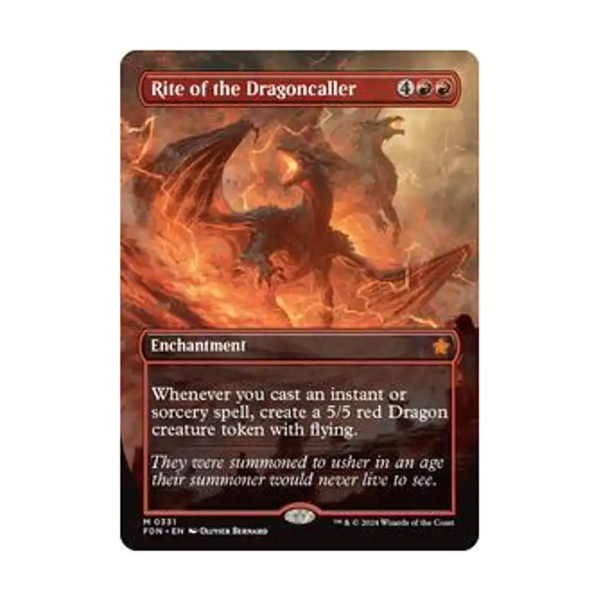 Rite of the Dragoncaller (Borderless) (MR)