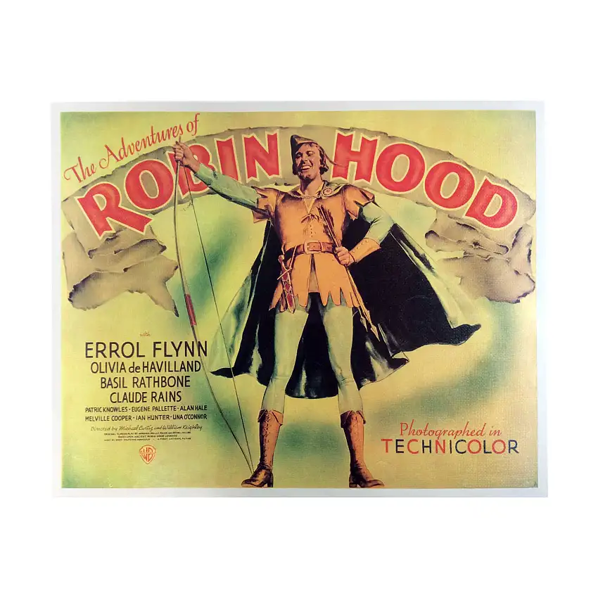 Robin Hood Classic Movie Poster