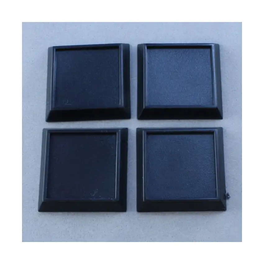 1" Square Bases (Plastic)