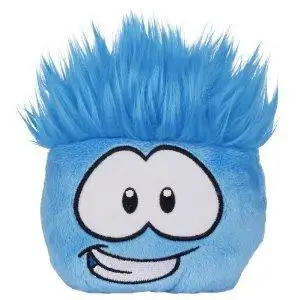 Club Penguin Series 11 Blue Puffle 4-Inch Plush
