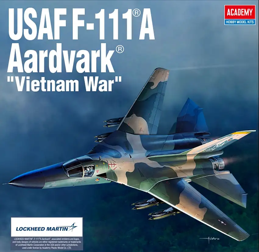 F-111A Aardvark Vietnam War 1/48 Academy