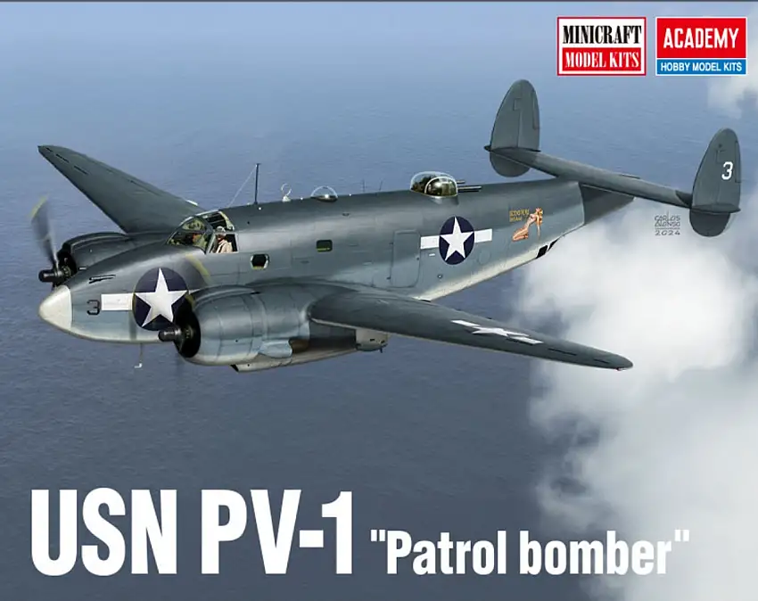 PV-1 US Navy Patrol Bomber 1/72 Academy