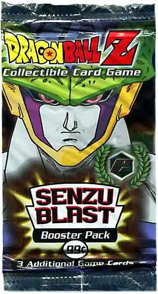 Dragon Ball Z Collectible Card Game Cell Games Senzu Blast Booster Pack [3 Cards]
