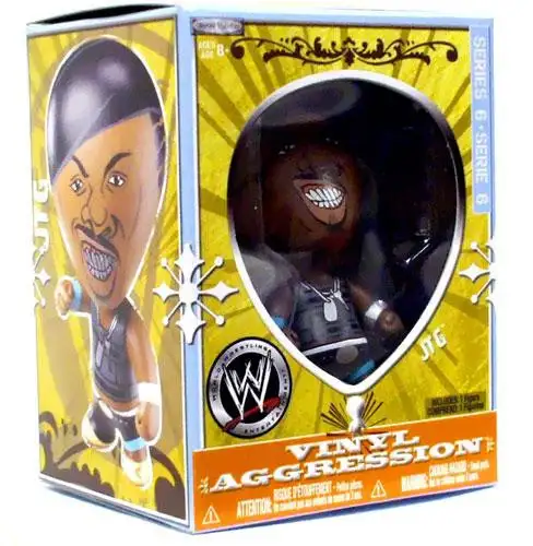 WWE Wrestling Vinyl Aggression Series 6 JTG 3-Inch Vinyl Figure