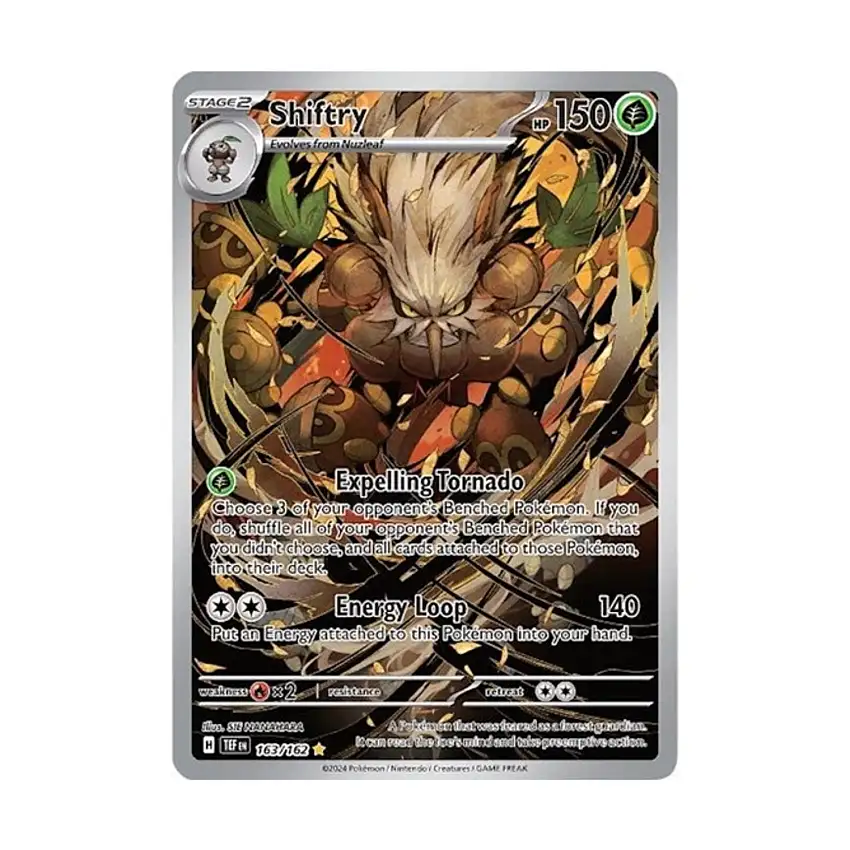 Shiftry - 163/162 (IR) #163/162 (Holo)