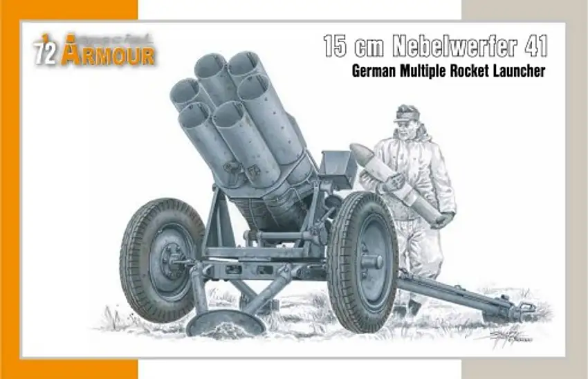 15cm Nebelwerfer 41 German Multiple Rocket Launcher 1/72 Special Hobby