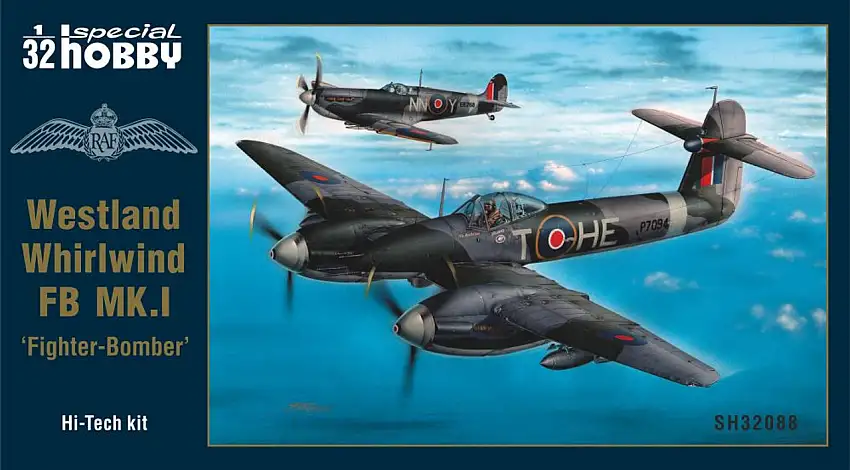 Westland Whirlwind FB Mk I Fighter/Bomber (Hi-Tech) 1/32 Special Hobby