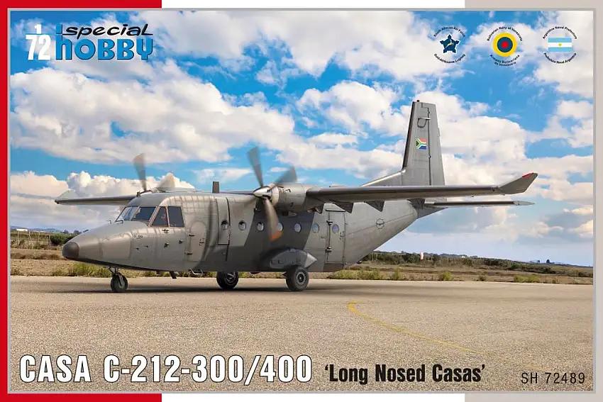CASA C212-300/400 Long Nosed Casas Transport Aircraft 1/72 Special Hobby