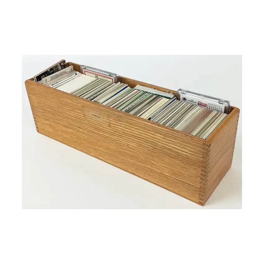Sport Cards Lot #1 - 400+ Cards in Wooden Case