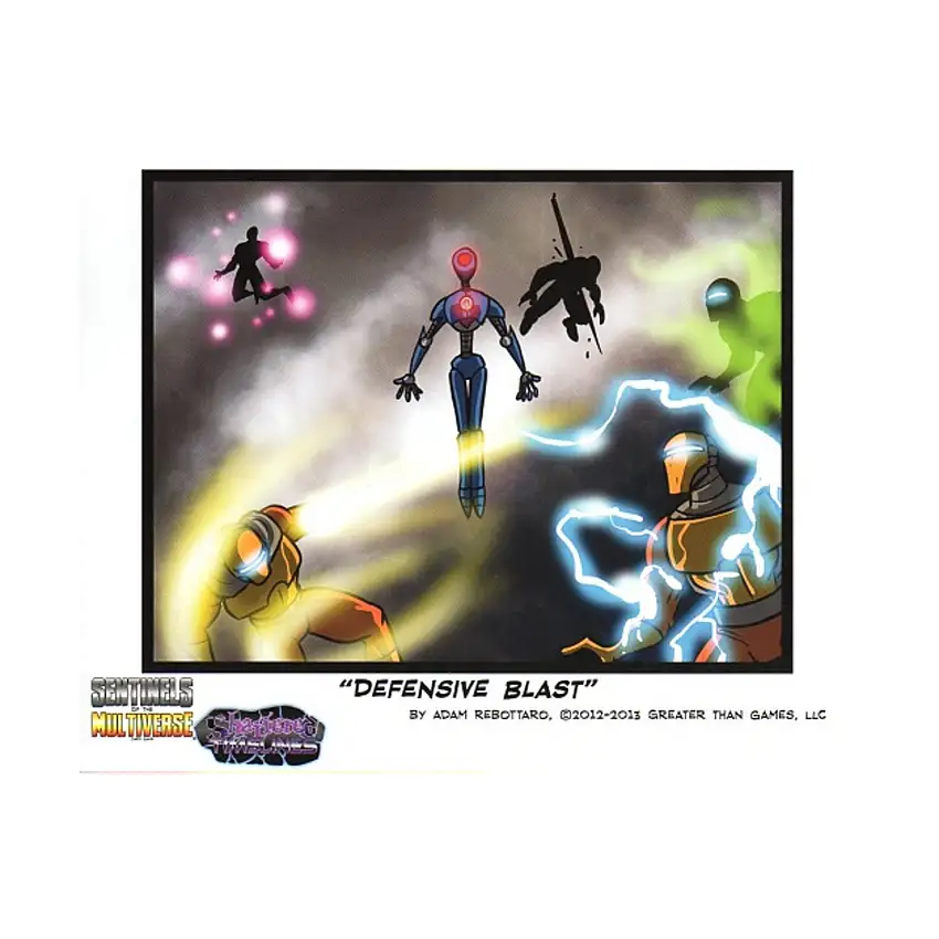 Shattered Timelines - Defensive Blast