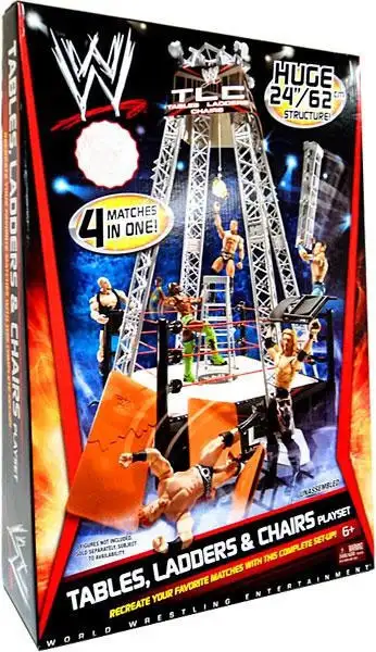 WWE Wrestling Tables, Ladders & Chairs Exclusive Superstar Ring